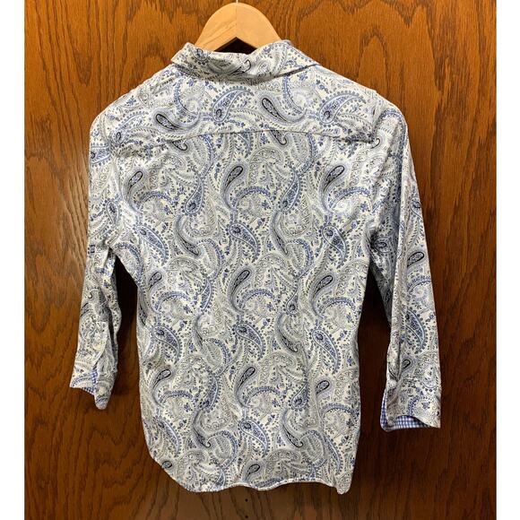 Chaps Petite Women Button Shirt - Picture 2 of 3